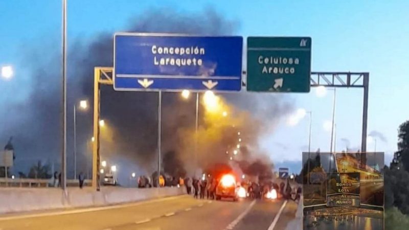 Buzos y mariscadores de Arauco se manifiestan ante resolución de la autoridad sanitaria por Marea Roja