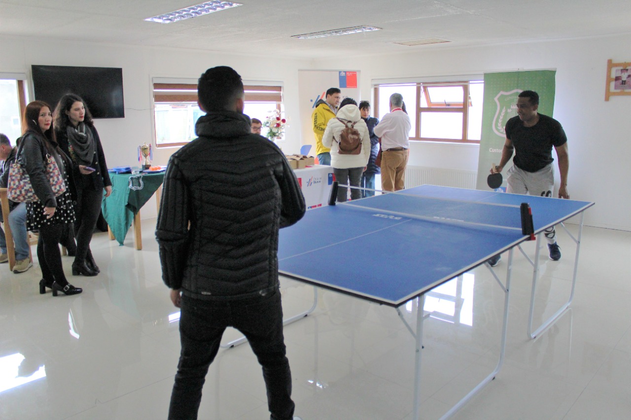 En Magallanes: Importante donación de Mindep/Ind para que personas privadas de libertad practiquen deportes