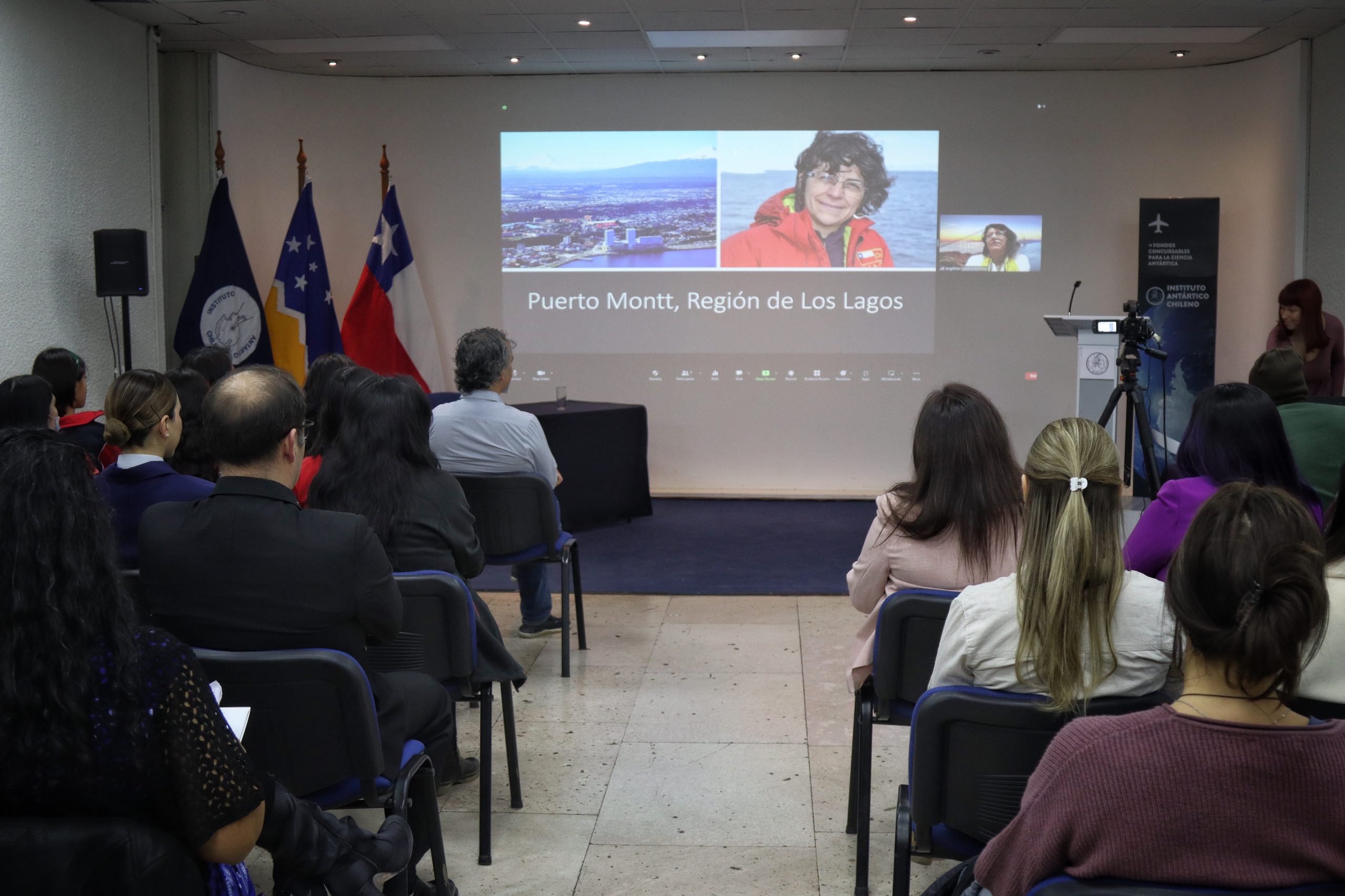 Mujeres científicas antárticas presentaron visiones y testimonios en seminario del INACH desde Punta Arenas