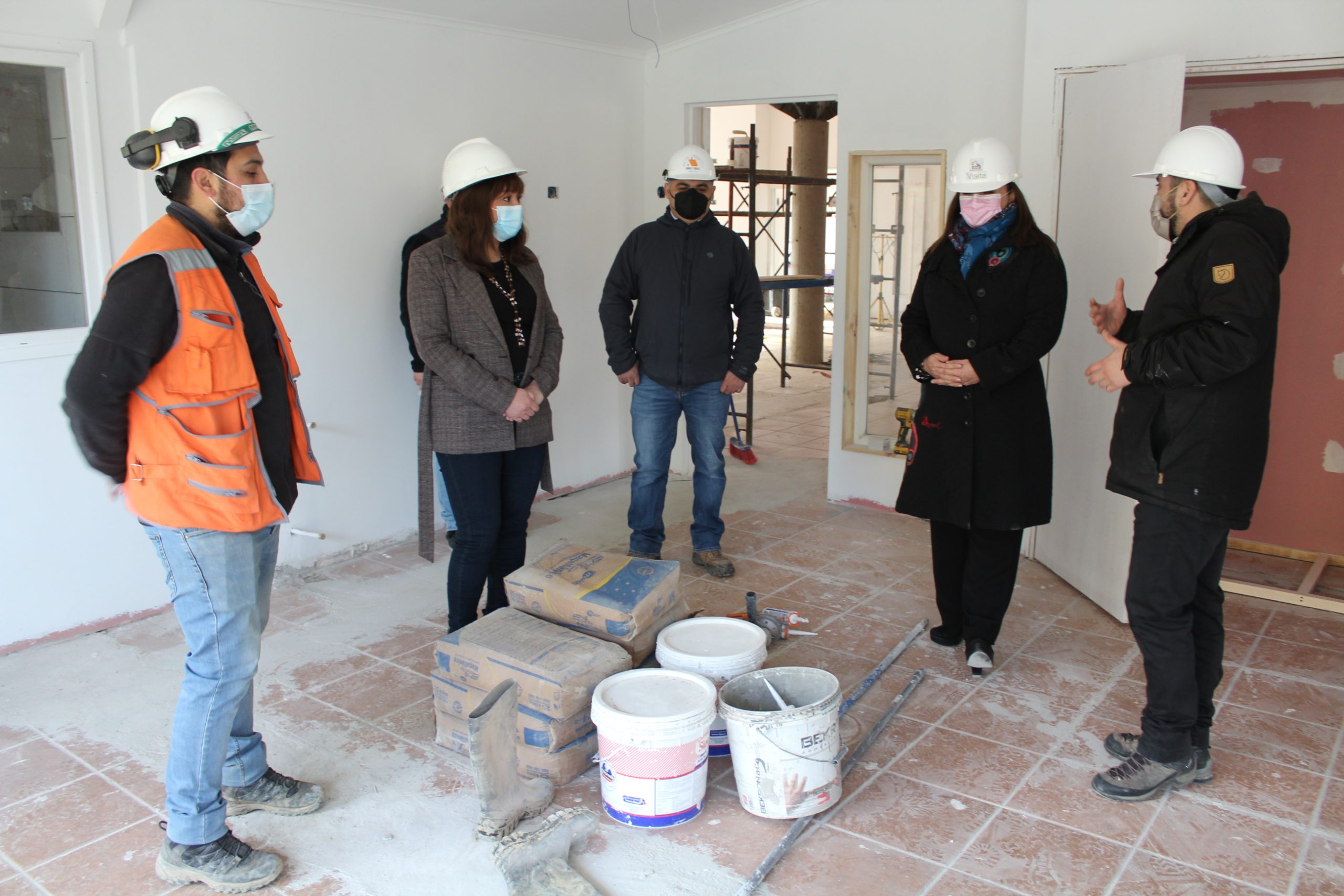 DPP Romina Álvarez valora obras de conservación de jardín infantil Los Cisnes de Natales