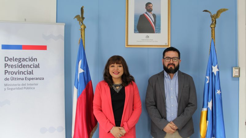 INJUV y Delegación Provincial de Ultima Esperanza coordinan trabajo territorial