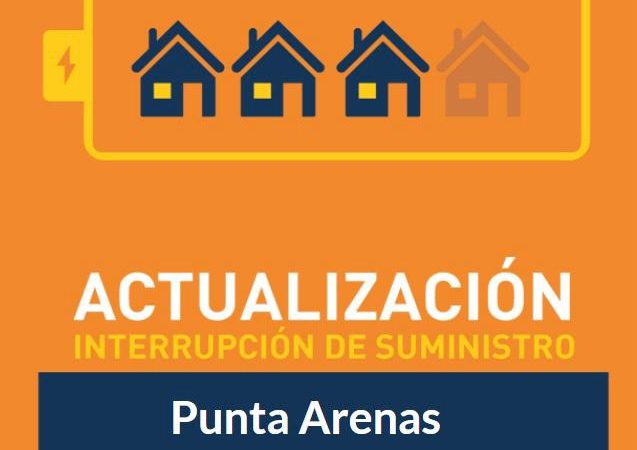 Edelmag informa sobre situación de corte de suministro eléctrico en el sector sur de Punta Arenas