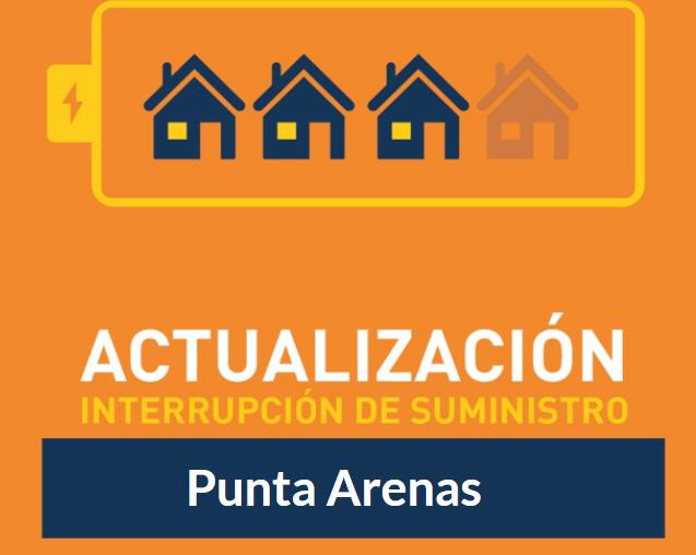 Edelmag informa sobre situación de corte de suministro eléctrico en el sector sur de Punta Arenas