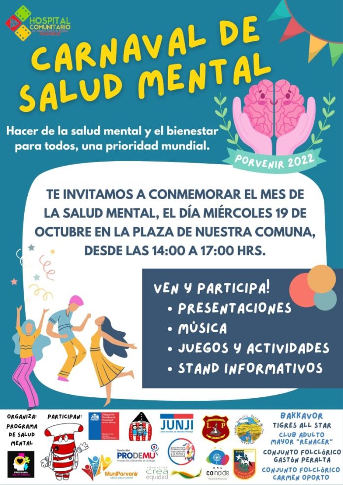 Jornada por la Salud Mental realizará el Hospital de Porvenir en la capital fueguina