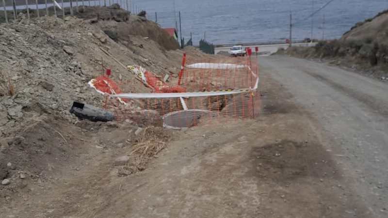 Aguas Magallanes trabaja en la reposición de más de 280 metros de colector de aguas servidas en Porvenir