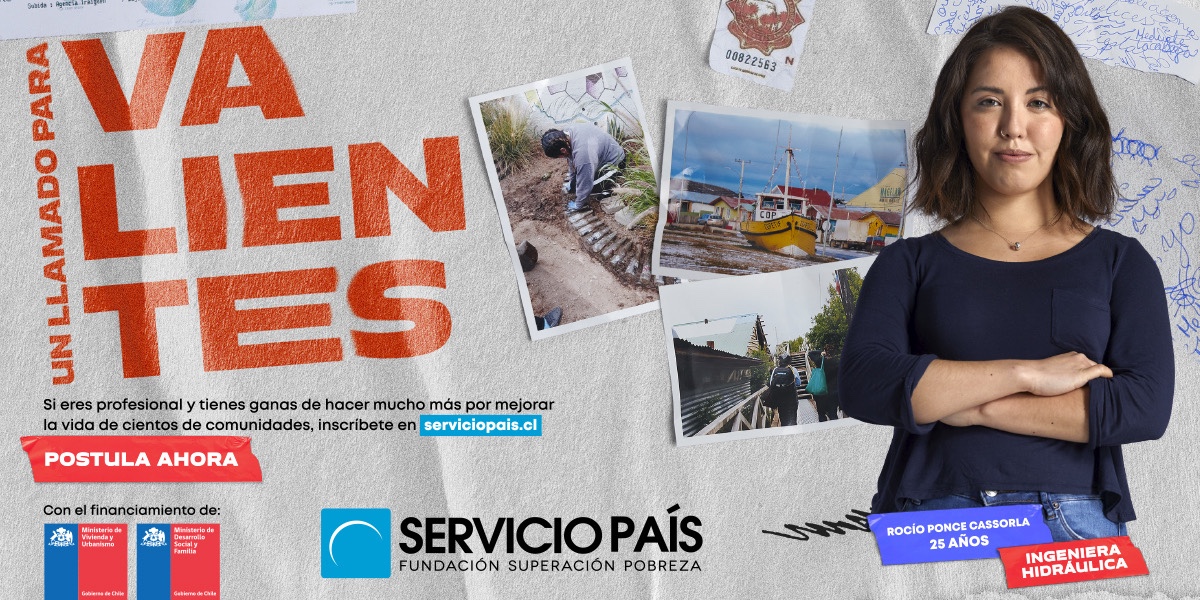 700 profesionales jóvenes ya han postulado a SERVICIO PAÍS, la convocatoria sigue hasta el 31 de octubre.