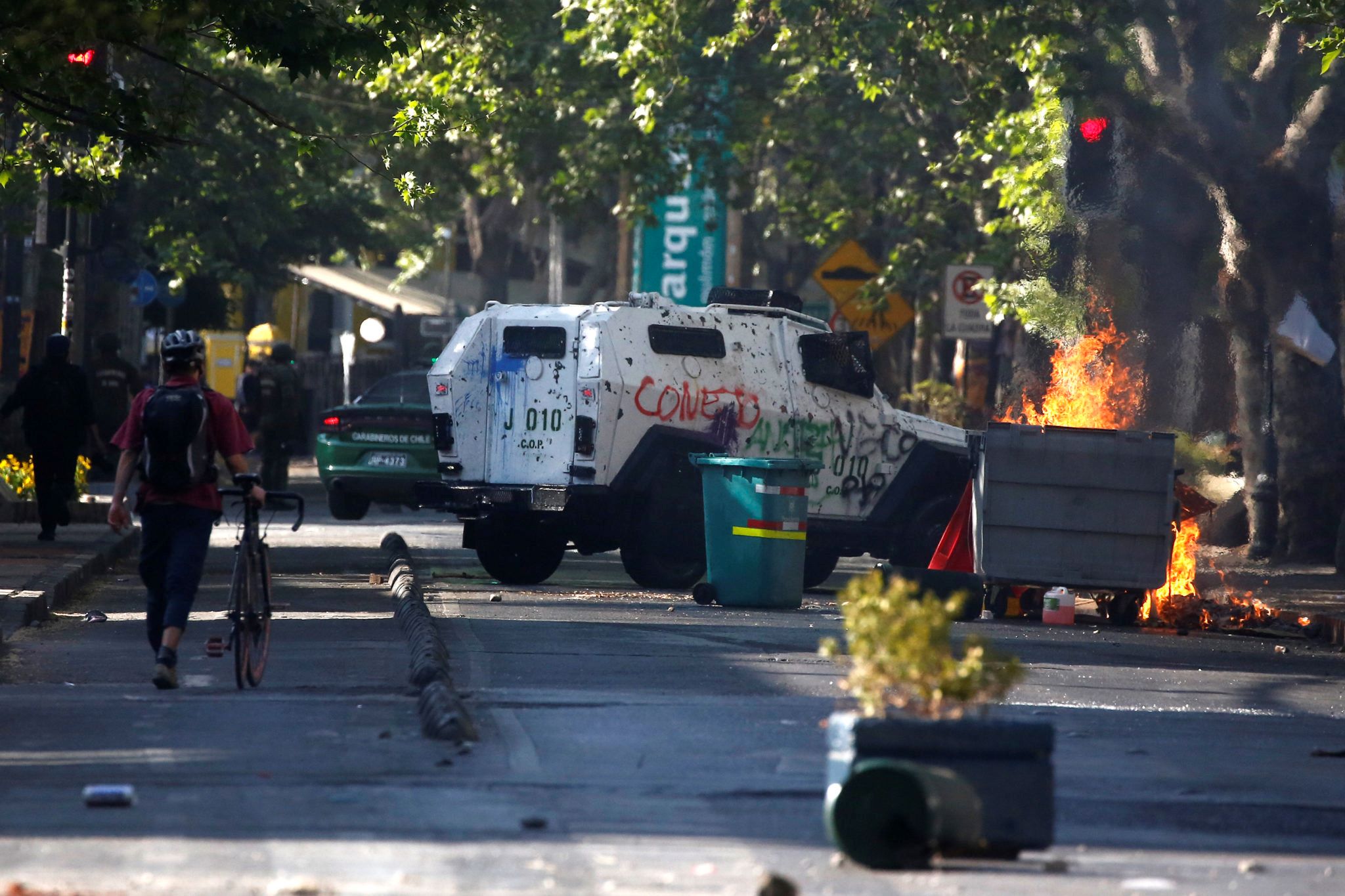 Subsecretario del Interior condenó hechos delictuales ocurridos durante manifestaciones por el 18 de octubre