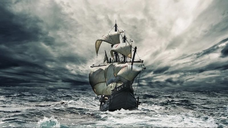El 21 de octubre de 1520, Hernando de Magallanes ingresó en el estrecho que une los océanos Atlántico y Pacífico