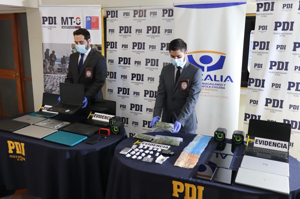 PDI recupera especies sustraídas en robos que afectaron a establecimientos educacionales en Puerto Natales y detiene a los presuntos autores