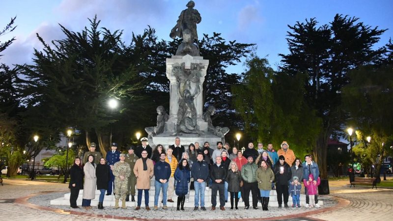 Plaza Muñoz Gamero de Punta Arenas estrena nueva cara en el Día de la Región de Magallanes