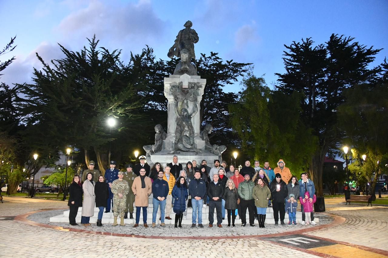 Plaza Muñoz Gamero de Punta Arenas estrena nueva cara en el Día de la Región de Magallanes