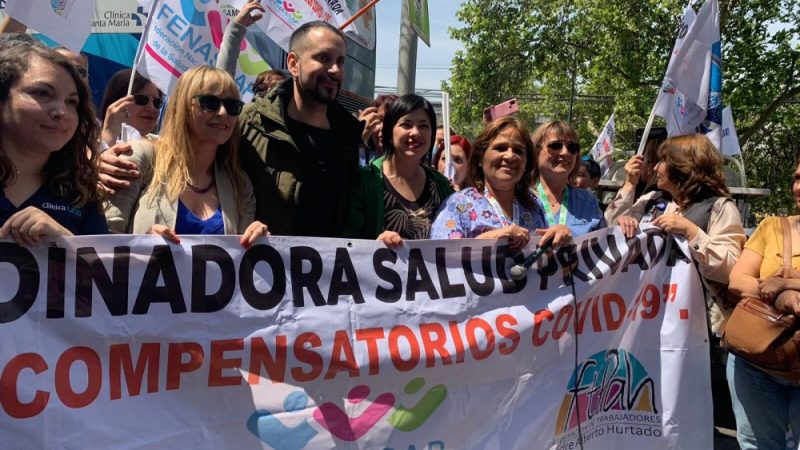 Trabajadores de la salud privada logran compromisos con autoridades para hacer extensivo el derecho al descanso