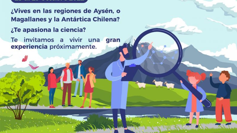 Lanzan Semana de Ciencia Abierta con actividades para las comunidades de Aysén y Magallanes