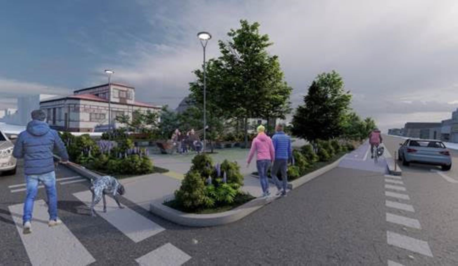 MINVU obtuvo Recomendación Satisfactoria para gestionar financiamiento de bandejones de Avenida España