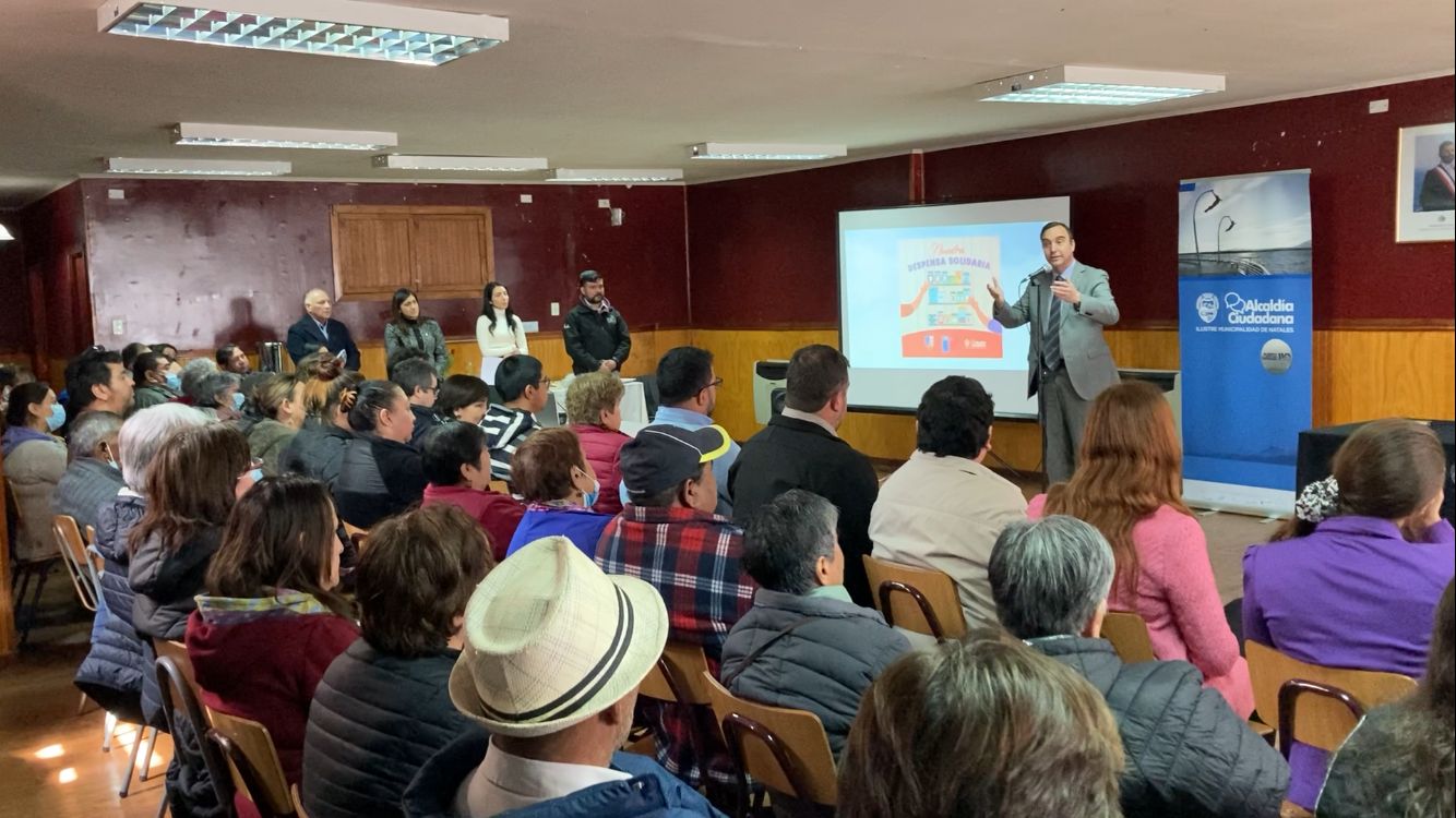 En Puerto Natales lanzan Despensa Solidaria entre el Gobierno Regional y el FOSIS