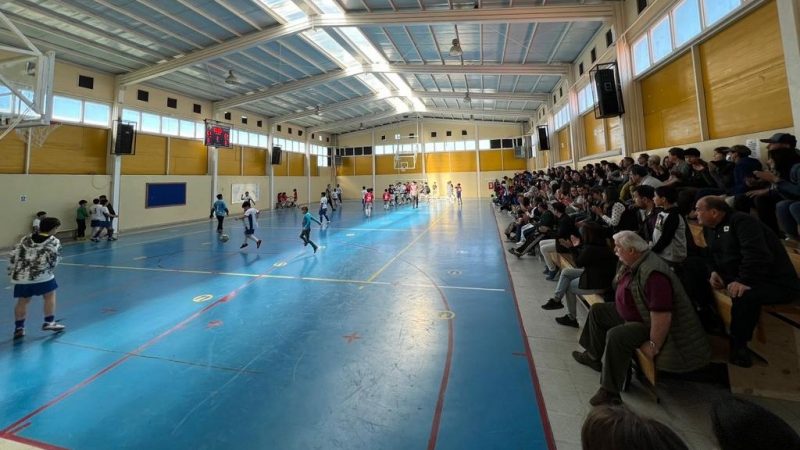 Escuela Elba Ojeda Gómez de Rio Seco dio vida a su décimo campeonato de futsal