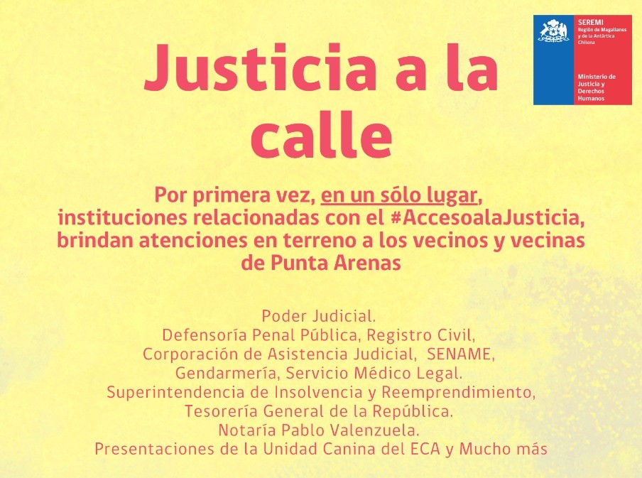 Justicia se toma la calle este viernes en plaza Muñoz Gamero