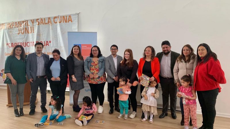 Cerca de mil 700 niños y niñas de jardines infantiles de Magallanes comenzaron a recibir material de estimulación de Chile Crece Contigo
