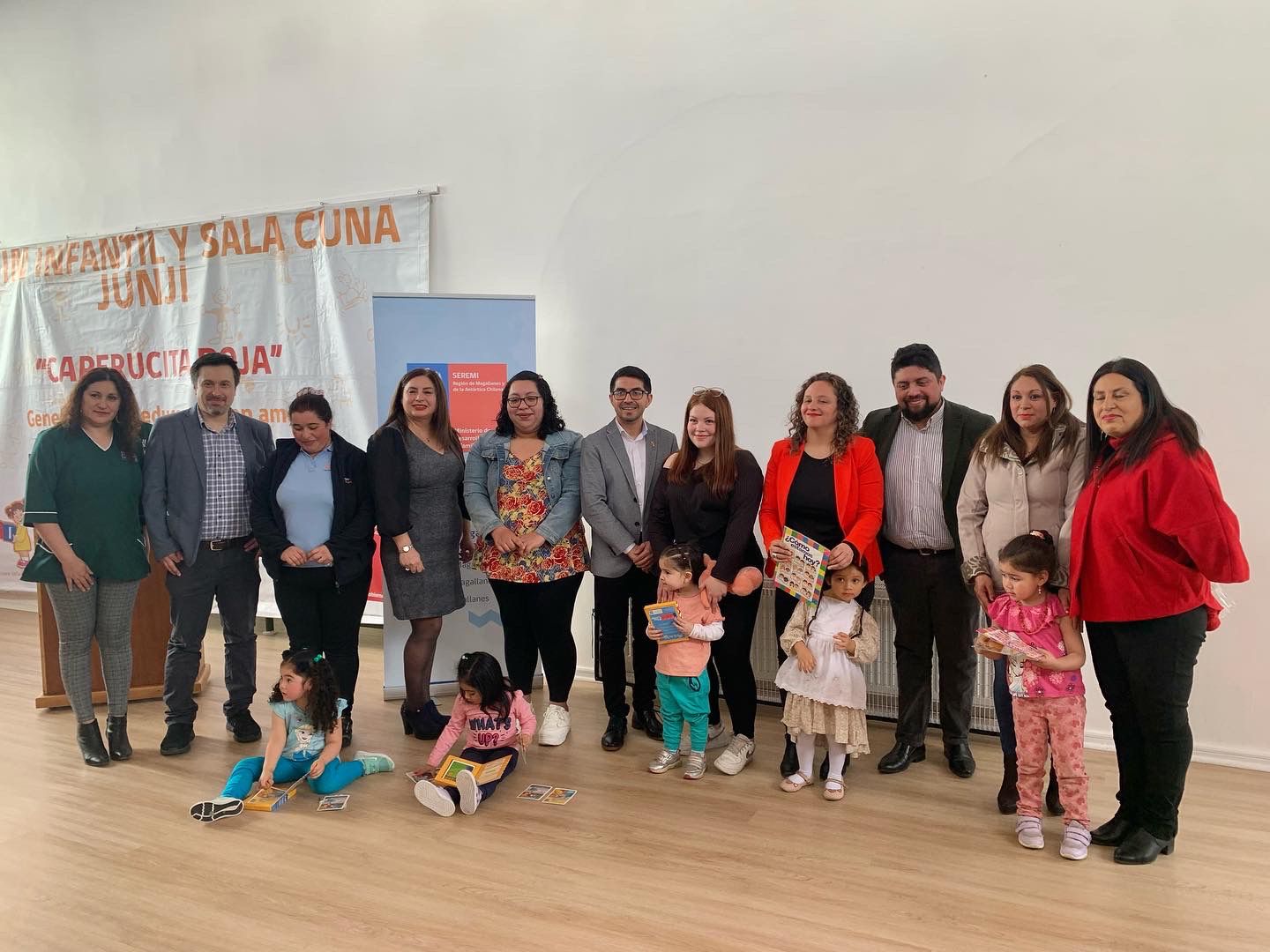 Cerca de mil 700 niños y niñas de jardines infantiles de Magallanes comenzaron a recibir material de estimulación de Chile Crece Contigo