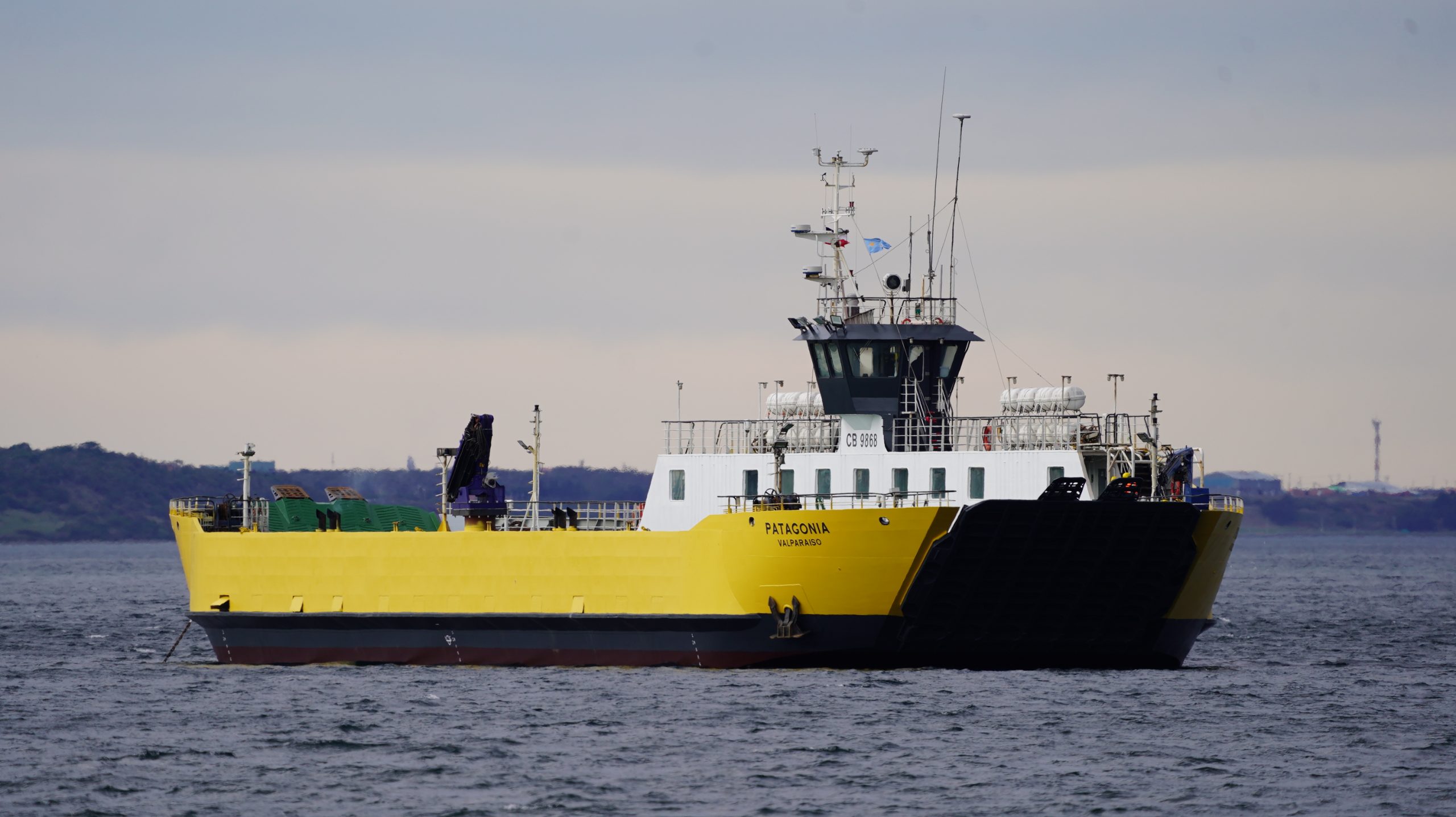 Ferry «Patagonia» de TABSA recibió mantenimiento en astilleros de ASMAR