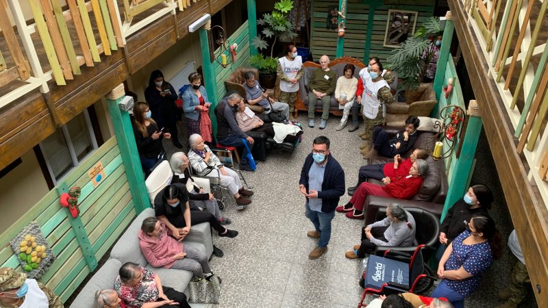 INJUV Magallanes finaliza programa de voluntariado dirigido a Eleam de Punta Arenas