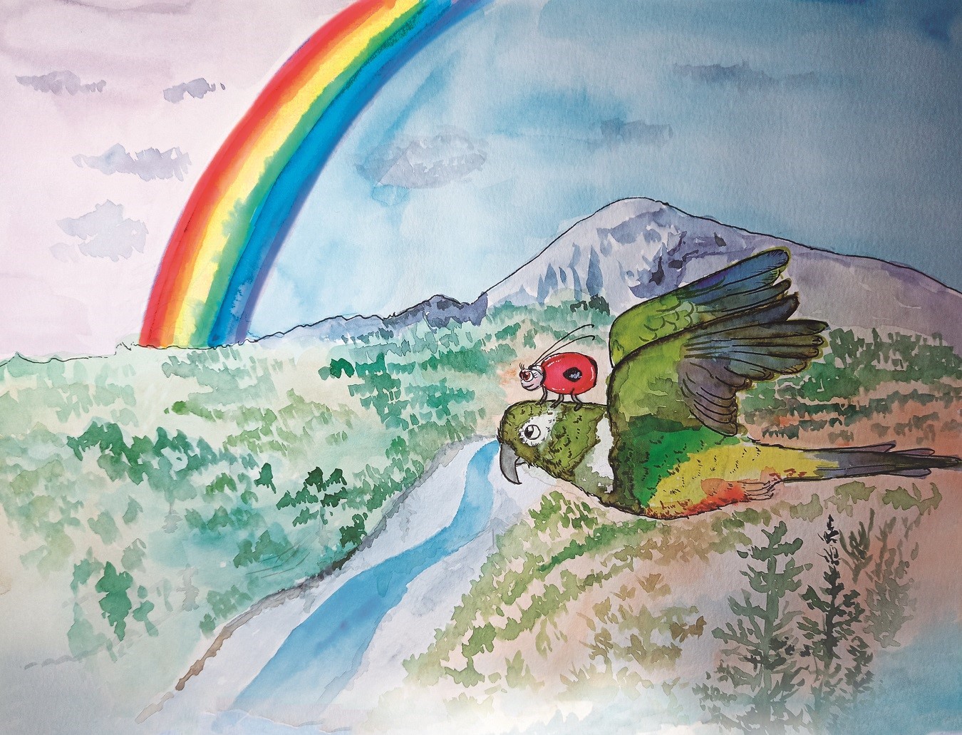 Cuento en formato de calendario busca acercar a párvulos a fenómenos meteorológicos y climáticos