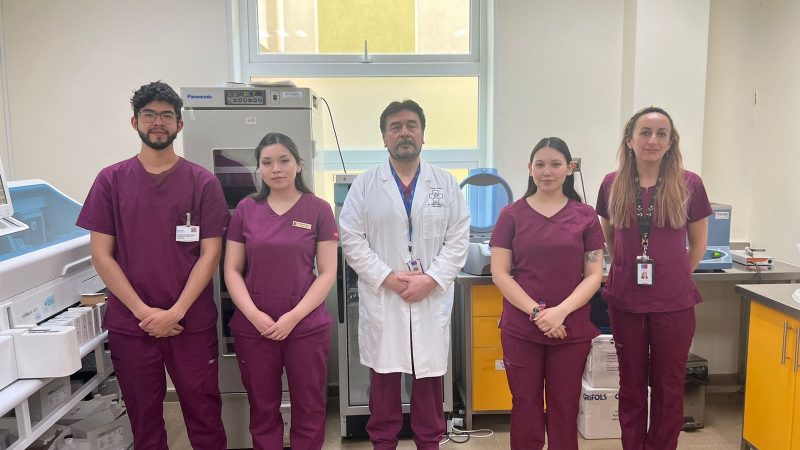 Alumnos de tres universidades de la carrera de Tecnología Médica finalizan exitosa pasantía en el Servicio de Laboratorio Clínico del Hospital Dr. Augusto Essmann Burgos de Porvenir
