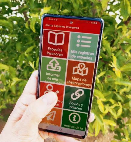 Innovadora aplicación para móviles permitirá notificar a las personas presencia de especies invasoras