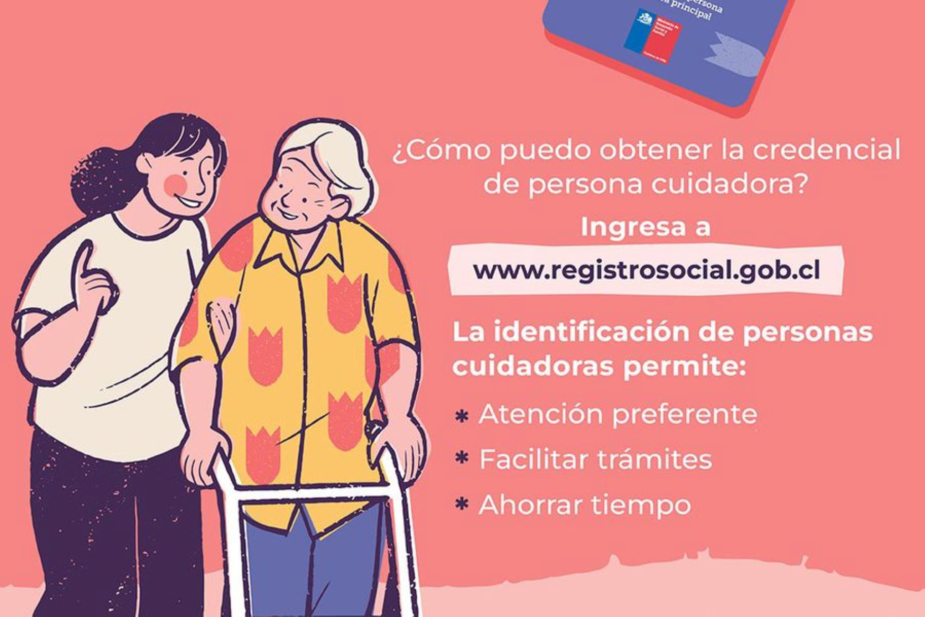 SEREMI de la Mujer de Magallanes llama a inscribirse en el Registro de Personas Cuidadoras