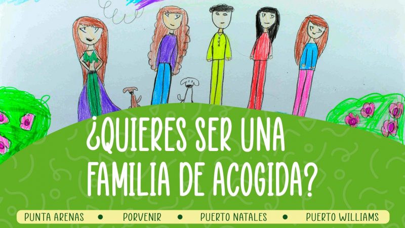 Servicio de Protección Especializada promueve telemáticamente Familias de Acogida en Porvenir y Puerto Williams