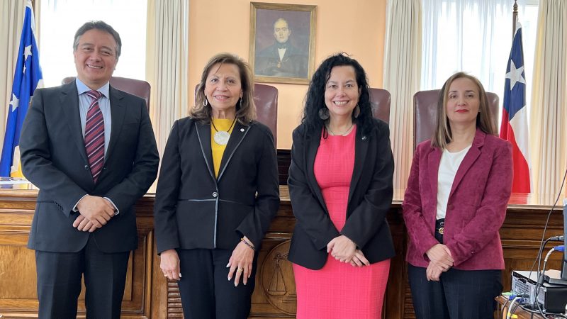 Pleno de la Corte de Apelaciones se reunió con Defensora Regional para coordinar el retorno gradual a la presencialidad en las audiencias