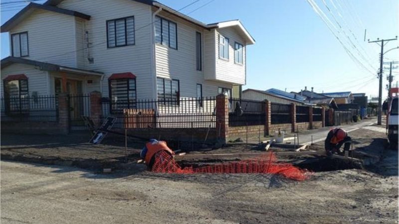SERVIU Magallanes inicia trabajos del Programa Pavimentos Participativos | Se construirán más de 1500 mt de calzadas y aceras en Punta Arenas, Porvenir, Primavera y por primera vez en San Gregorio