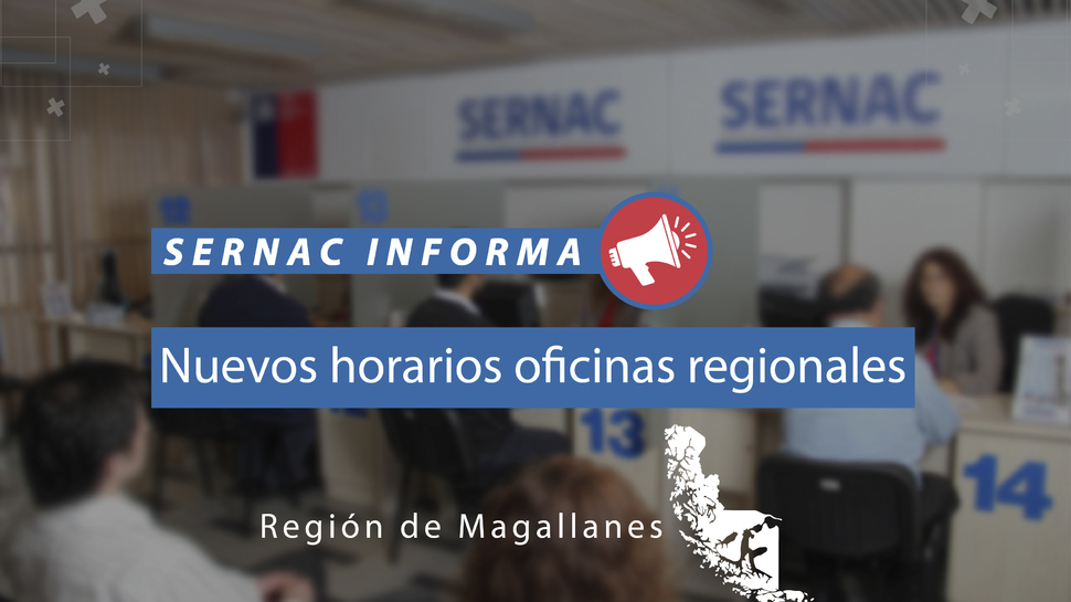 SERNAC Magallanes amplió horario de atención de público