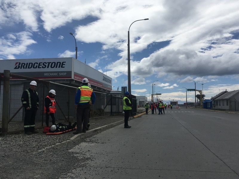 Amplia convocatoria y buen tiempo de respuesta tuvo simulacro organizado por Epaustral