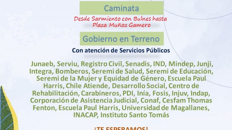 Jornada de Gobierno en Terreno se efectúa hoy en Punta Arenas en la conmemoración del Día Internacional de la Discapacidad