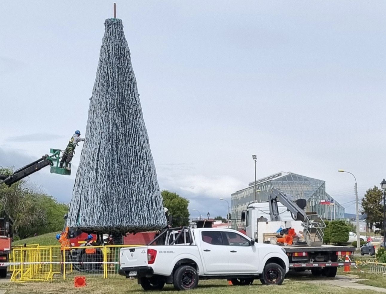 El miércoles 7 de diciembre se enciende el árbol de navidad de Punta Arenas