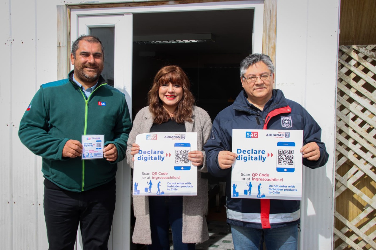 Complejos fronterizos Dorotea y Rio Don Guillermo desde este martes cuentan con Declaración Jurada Digital SAG Aduanas