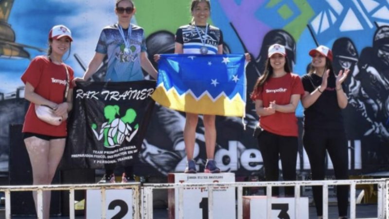 Deportista Claudia Gómez, “Me seguiré preparando para representar a mi región”