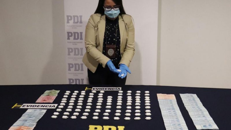 PDI incautó más de 2 kilos de Cocaína en dos procedimientos en Punta Arenas