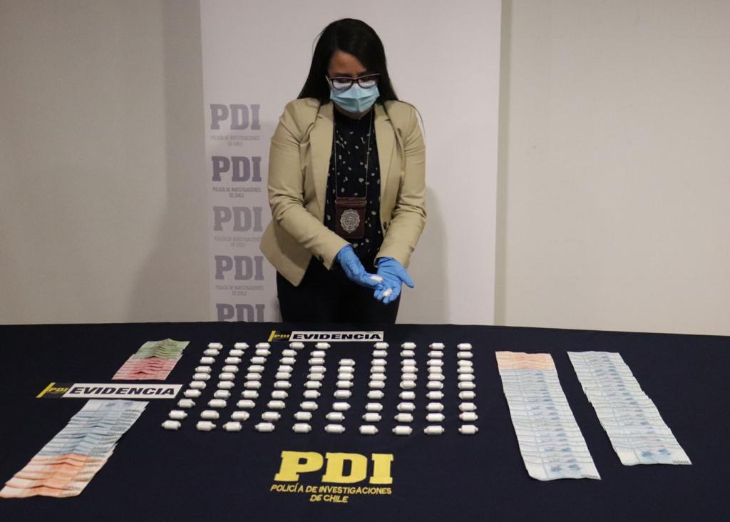 PDI incautó más de 2 kilos de Cocaína en dos procedimientos en Punta Arenas