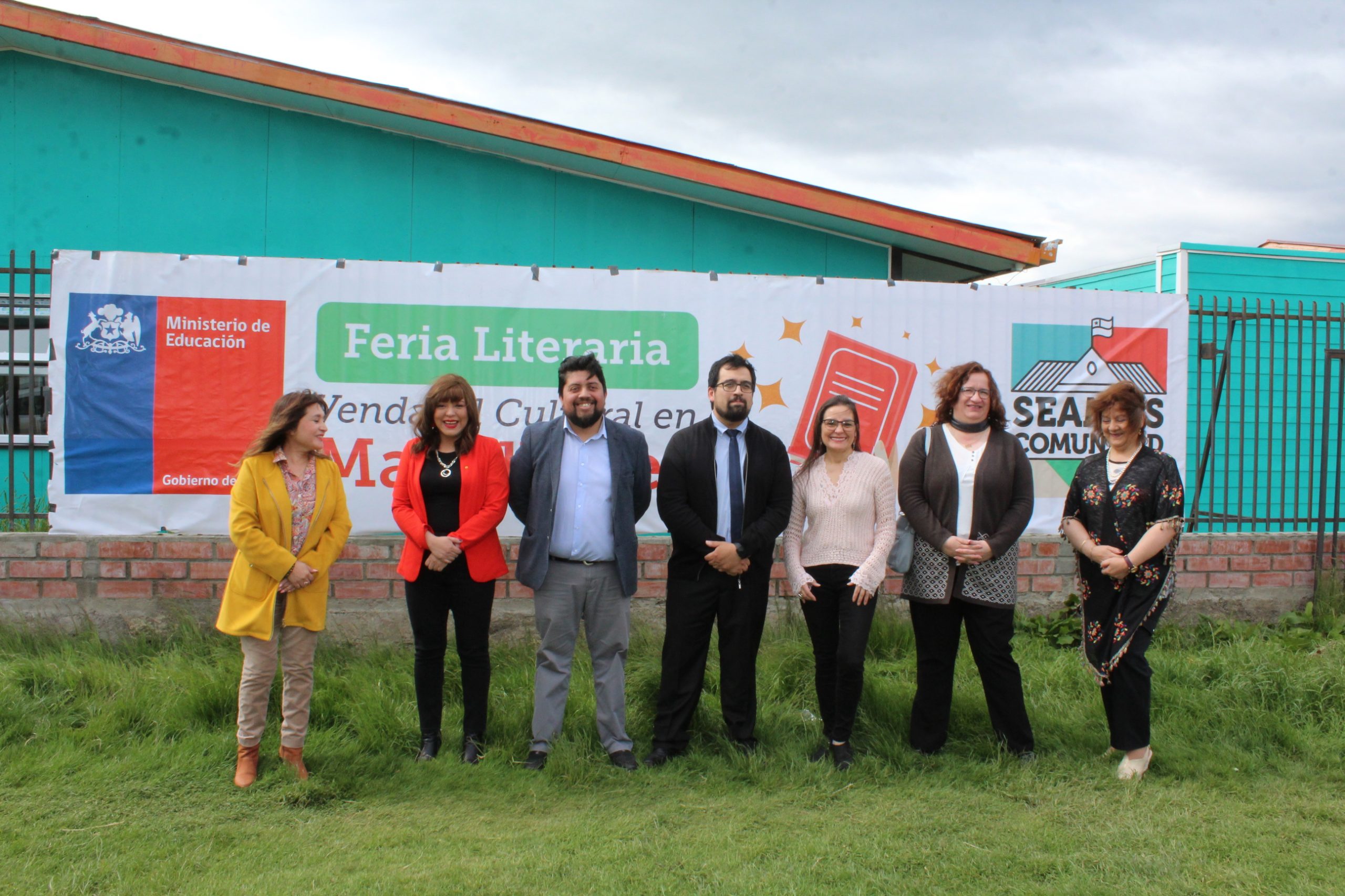 Feria Literaria en el marco del Vendaval Cultural se está realizando en Puerto Natales