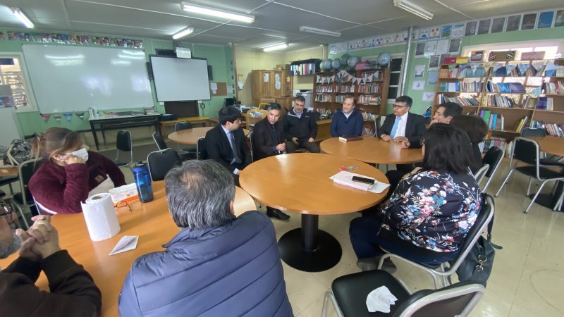 Servicio Local de Educación Pública y Alcalde de Porvenir estudian instalación de Oficina Local de Coordinación Territorial