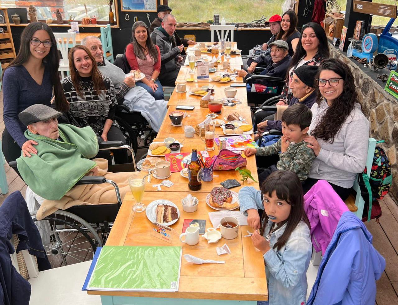Casos sociales del Hospital de Puerto Natales gozaron de una divertida jornada recreativa ￼