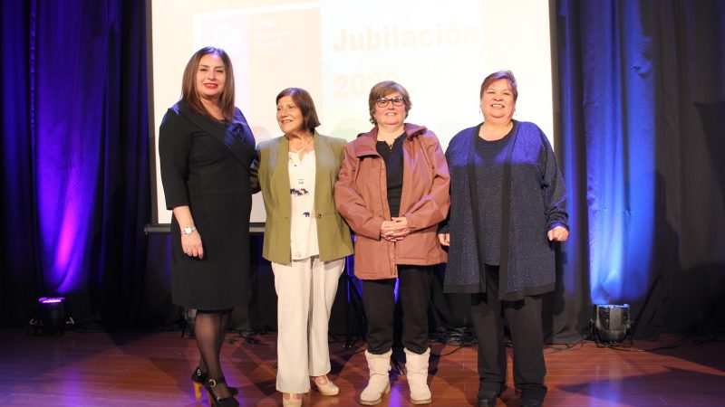 Con emoción la JUNJI Magallanes despidió a históricas funcionarias
