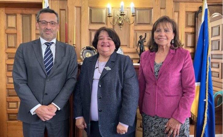 Defensor Nacional visitó a la presidenta de la Corte de Apelaciones de Punta Arenas