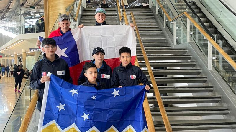 Selección escolar de volleybol de la región viaja a Paraguay a los XXVI Juegos Sudamericanos Escolares