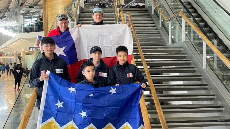 Selección escolar de volleybol de la región viaja a Paraguay a los XXVI Juegos Sudamericanos Escolares