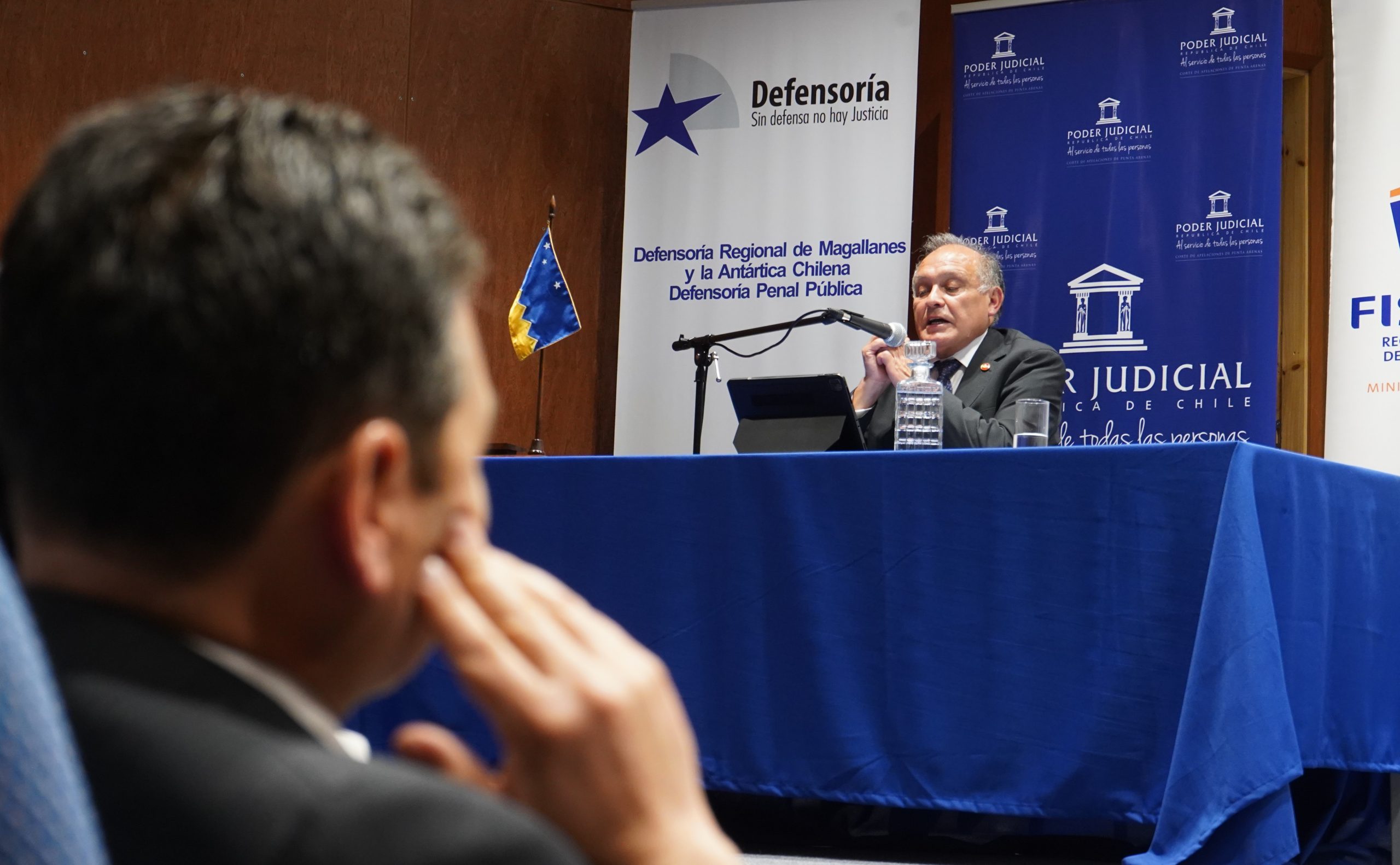 Ministro de la Corte Suprema Manuel Antonio Valderrama participa del seminario “A 20 años de la Reforma Procesal Penal en Magallanes, Avances y Desafíos”