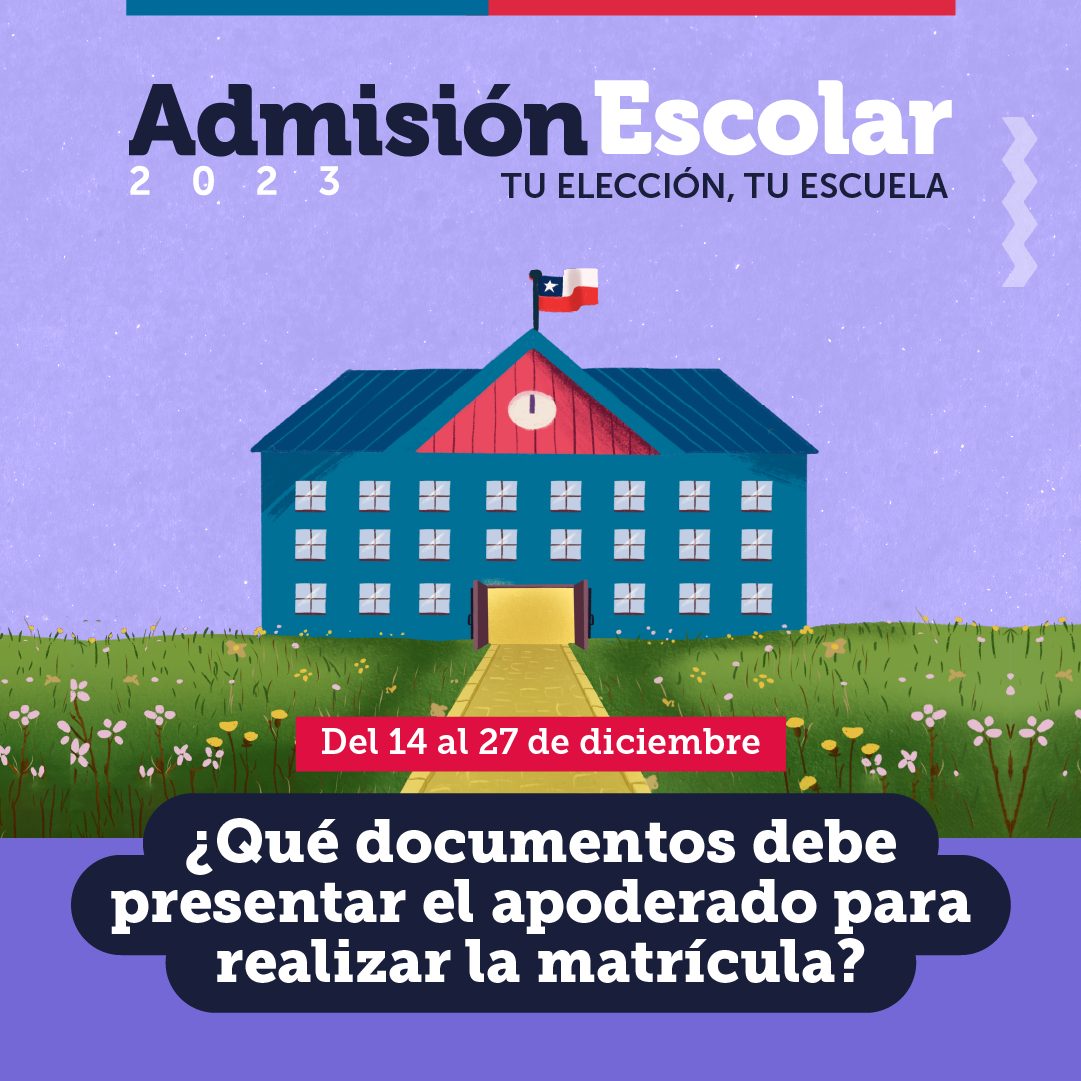 Admisión Escolar 2023: plazo para matricular a estudiantes es hasta el 27 de diciembre