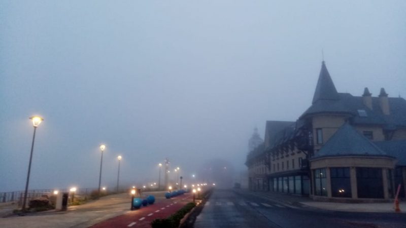 Neblina y chubascos se pronostican este lunes 30 de enero en Magallanes